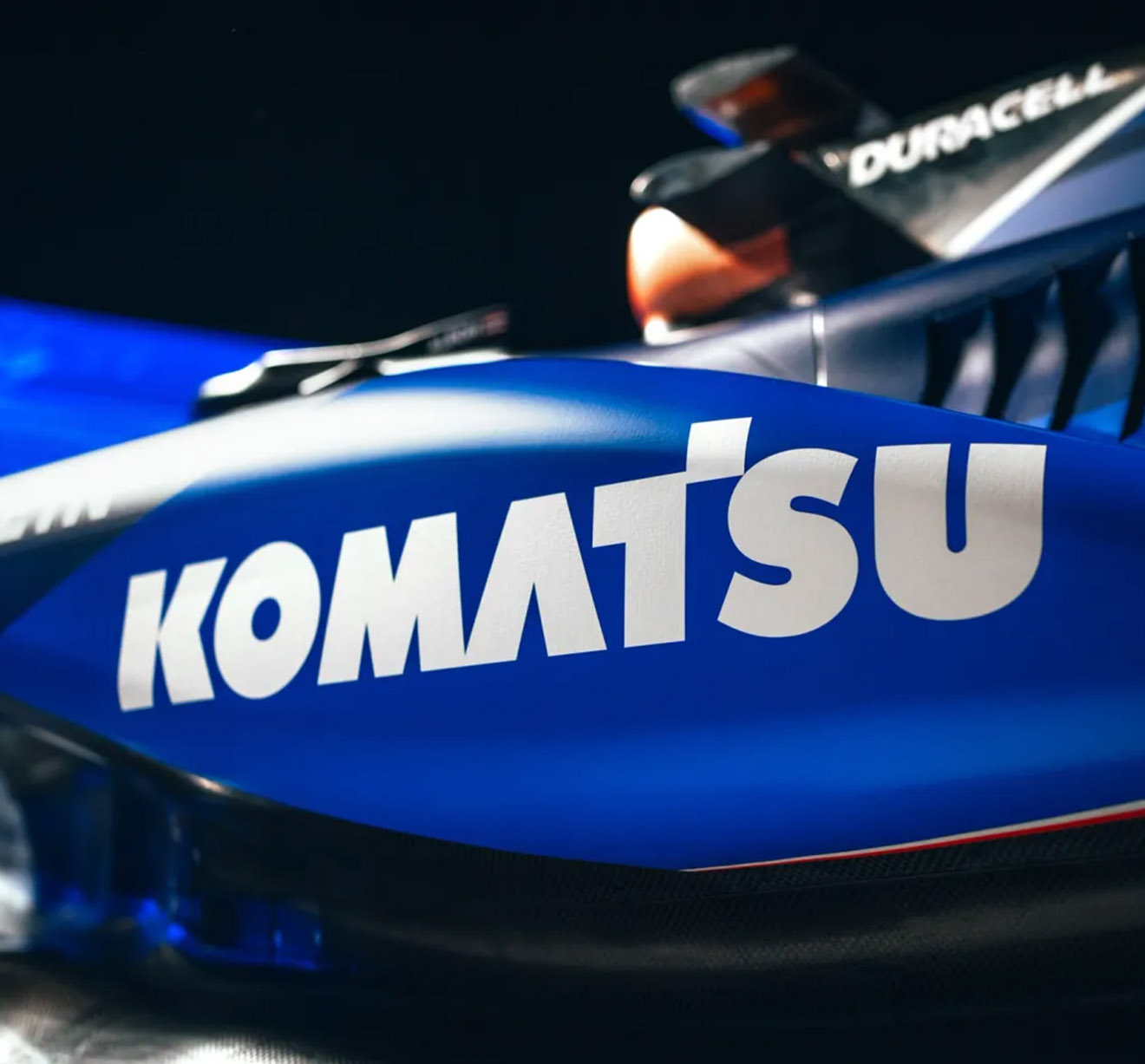 Komatsu und Williams Racing lassen Kooperation wieder aufleben