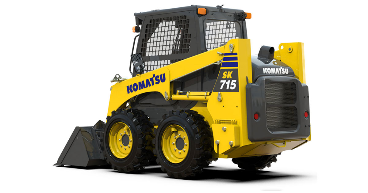 Komatsu Skid Steer Loader SK7158