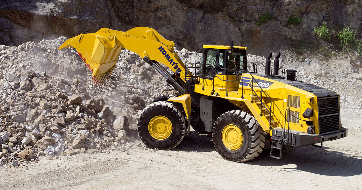 Komatsu Wheel Loader WA600-8