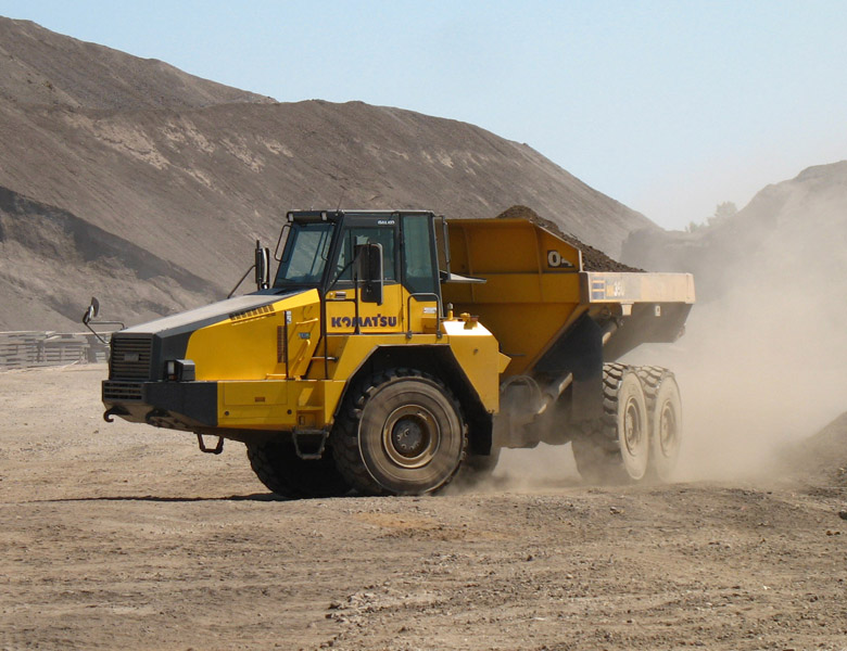 Product Archive: Komatsu Articulated Dump Truck HM350-2