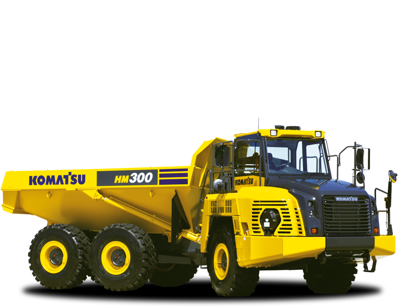 Komatsu Knickgelenkte Muldenkipper HM300-5