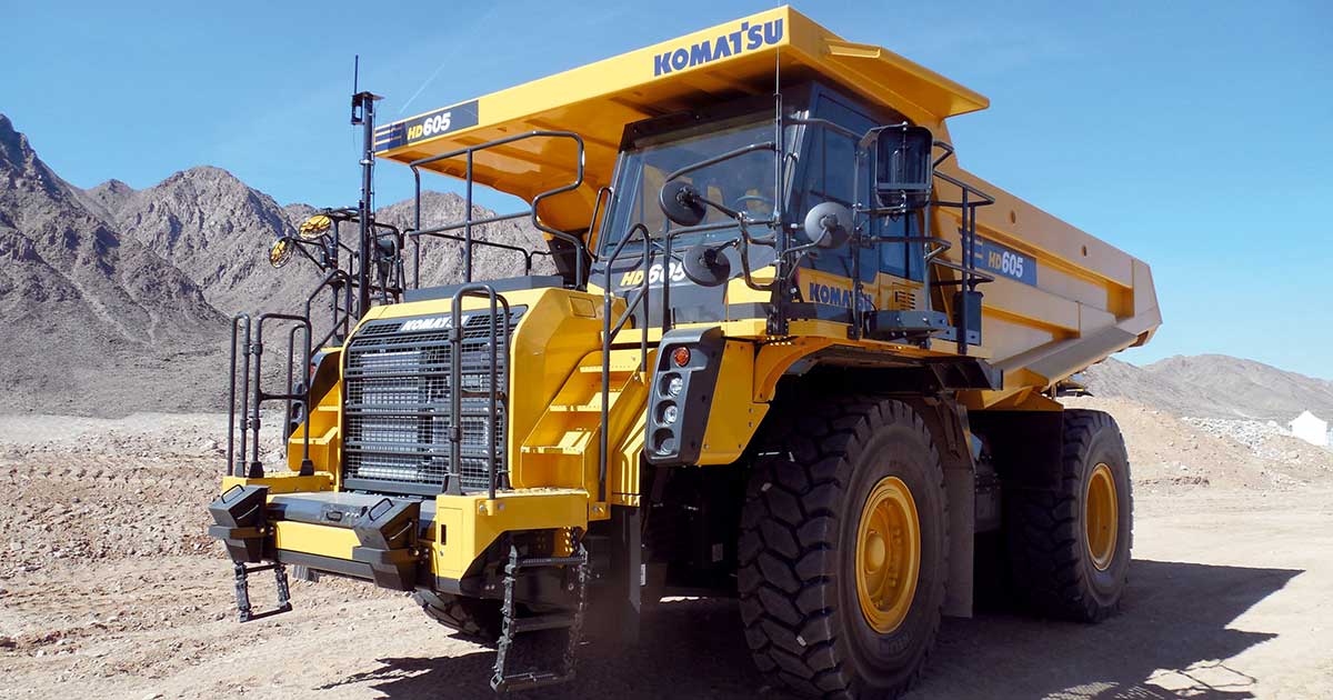 Komatsu Rigid Dump Trucks HD605-8 | Komatsu